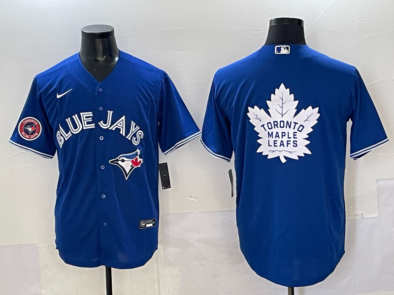 Men Toronto Blue Jays blank Blue Game 2025 Nike MLB Jersey style 023